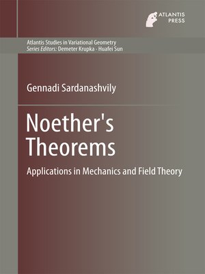 cover image of Noether's Theorems